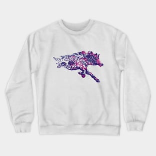 Cyberpunk wolf Crewneck Sweatshirt